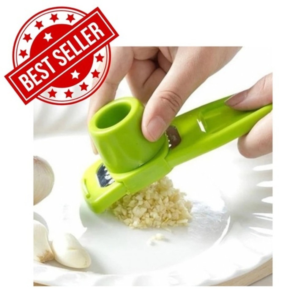 Garlic Press Chopper Hand Presser Grinder Crusher Home Kitchen Tools US